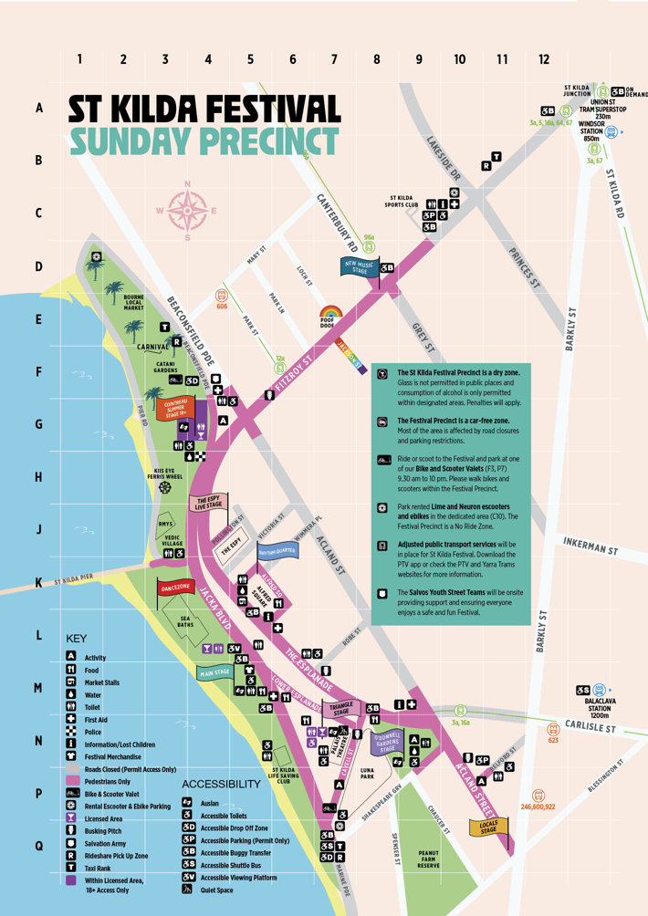 2025 Festival Map